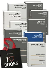 PAKIET: Komentarze - KC, KPC, KRiO, KK, KPK, KSH, KPA, PPSA + torba GRATIS [PRZEDSPRZEDAŻ]